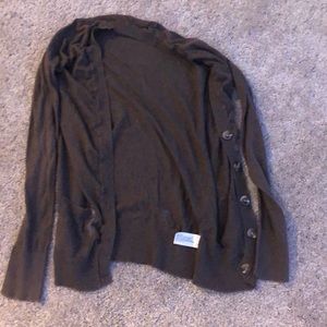 Brown cardigan